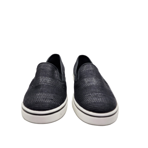 Lauren Ralph Lauren Women's Janis Faux-Woven-Straw Upper Slip-On Sneaker - 7B - Picture 4 of 8